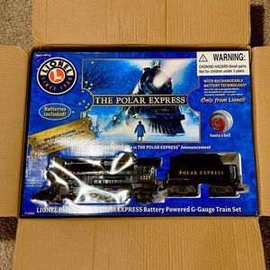 Lionel Trains The Polar Express G-Gauge Train Set